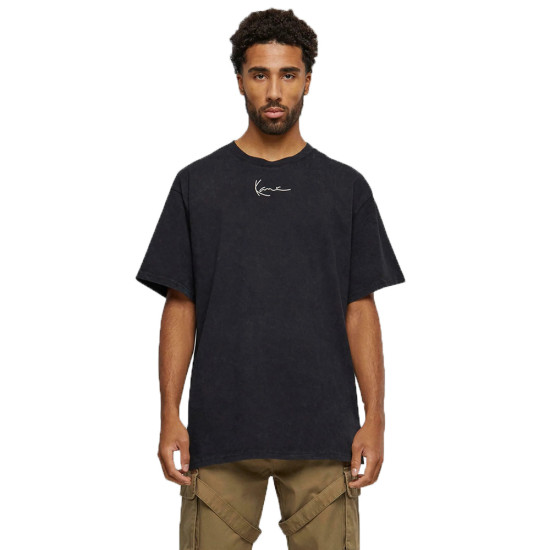 Karl Kani Ανδρική κοντομάνικη μπλούζα Small Signature Distressed Heavy Jersey Tee
